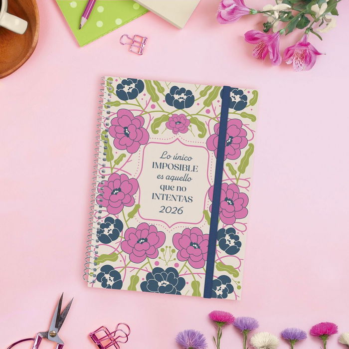 Agenda Finocam DESIGN COLLECTION Imposible A5 15,5 x 21,2 cm 2026