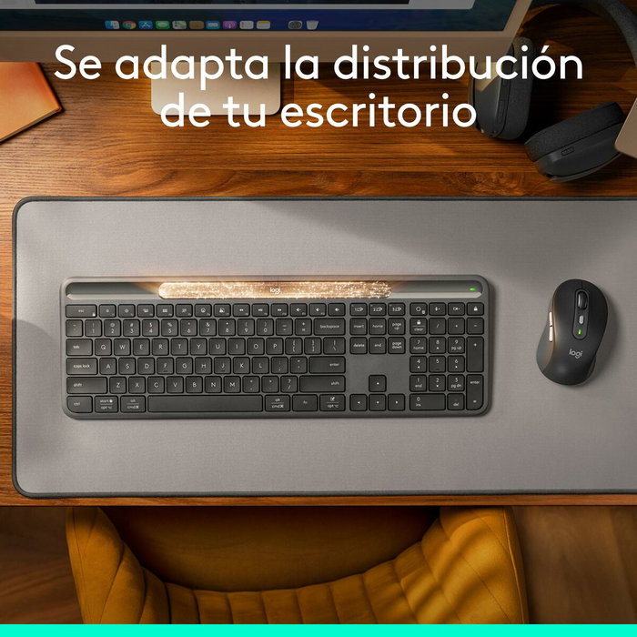 Logitech 920-013760 Clavier et Souris Graphite Espagnol QZERTY