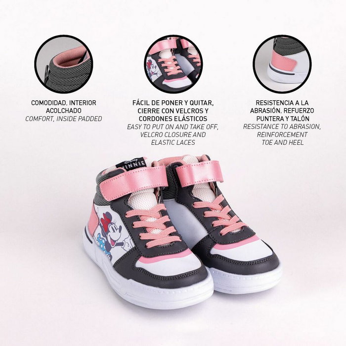Bottes du quotidien pour enfants Minnie Mouse Rose 29