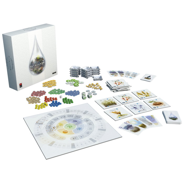 Asmodee Petrichor Jeu de société stratégique 1-4 joueurs 10+ ans Édition espagnole Asmodee Petrichor Jeu de société stratégique 1-4 joueurs 10+ ans Édition espagnole
