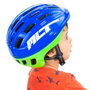 Molto Casque Velo Enfant Bleu pour 2 à 5 ans - Taille 48-53 cm