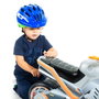 Molto Casque Velo Enfant Bleu pour 2 à 5 ans - Taille 48-53 cm