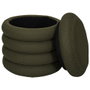 Home Deco Factory Pouf de rangement Atom caqui