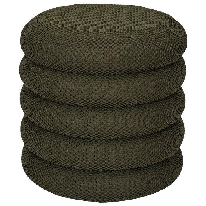 Home Deco Factory Pouf de rangement Atom caqui Home Deco Factory Pouf de rangement Atom caqui
