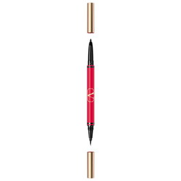 Valentino Twin Liner Crayon Eyeliner en Gel Double Terminaison 02 Noir & Rosso