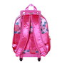 Karactermania Sac à dos trolley 3D petites princesses Disney flowers 26 x 13 x 34 cm, sac enfant à roues, rose