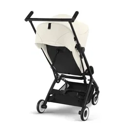 Cybex Libelle Poussette Ultra Compacte de Voyage - Canvas White - 6 kg - Pour Enfant 6 Mois à 22 kg - Compatible Système Travel - Harnais Ajustable et Canopy UPF 50+