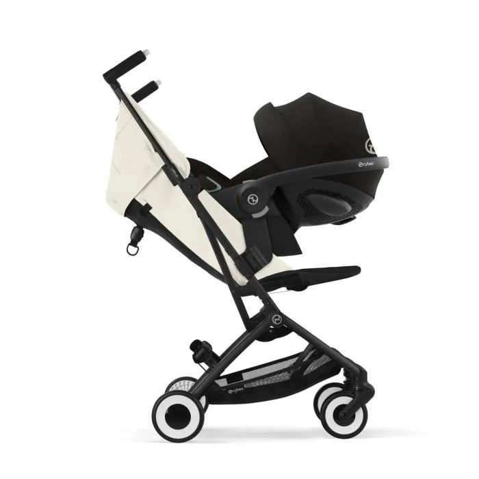 Cybex Libelle Poussette Ultra Compacte de Voyage - Canvas White - 6 kg - Pour Enfant 6 Mois à 22 kg - Compatible Système Travel - Harnais Ajustable et Canopy UPF 50+ Cybex Libelle Poussette Ultra Compacte de Voyage - Canvas White - 6 kg - Pour Enfant 6 Mois à 22 kg - Compatible Système Travel - Harnais Ajustable et Canopy UPF 50+
