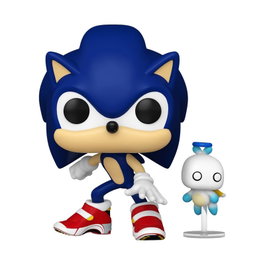 Sonic The Hedgehog POP & Buddy! Vinyl figurine Sonic w/ Chao 9 cm