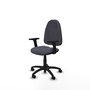 PIQUERAS Y CRESPO Chaise de bureau Algarra gris foncé avec mécanisme Contact permanent