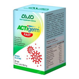 AVD REFORM ACTIGERM FAST 20 CAPS