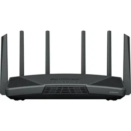 Synology RT6600AX - Routeur WiFi 6 Tri band (jusqu'à 6,6 Gbit/s) avec 6 antennes, Blanc