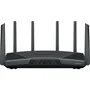 Synology RT6600AX - Routeur WiFi 6 Tri band (jusqu'à 6,6 Gbit/s) avec 6 antennes, Blanc
