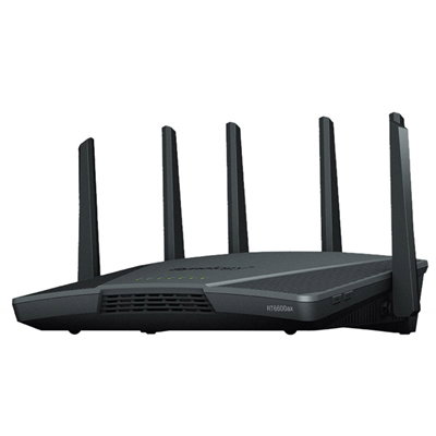 Synology RT6600ax Routeur WiFi 6 Tri-Bande AC6600 1xWAN 2.5GbE 3xGbE USB 3.2 Synology RT6600ax Routeur WiFi 6 Tri-Bande AC6600 1xWAN 2.5GbE 3xGbE USB 3.2