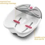 Medisana FS 300 - Bain de pieds Spa Blanc avec Massage Vibrations Relaxant, Chauffe-Eau et Réflexologie Plant