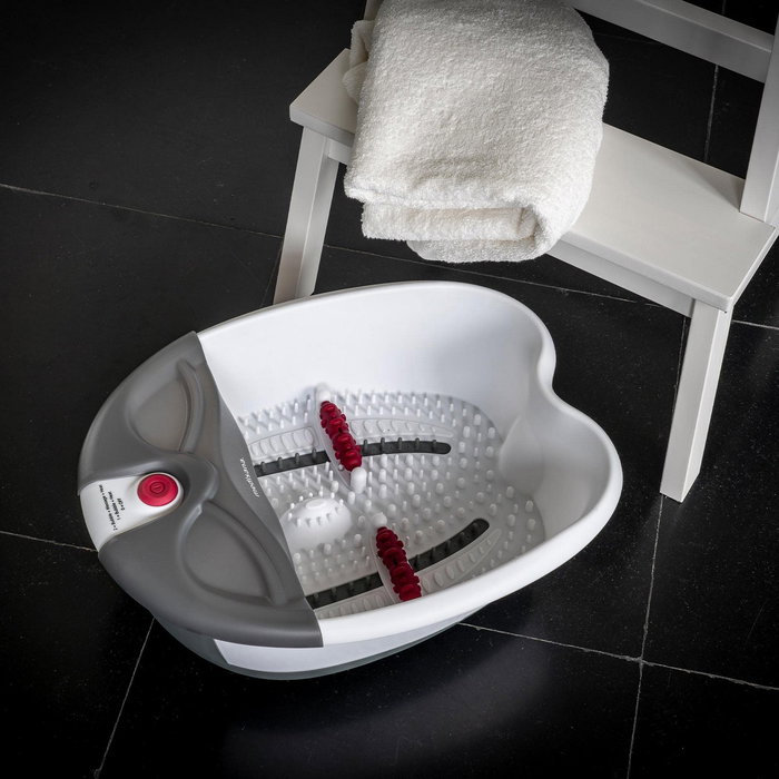 Medisana FS 300 Bain pour pieds blanc avec massage spa et vibrations