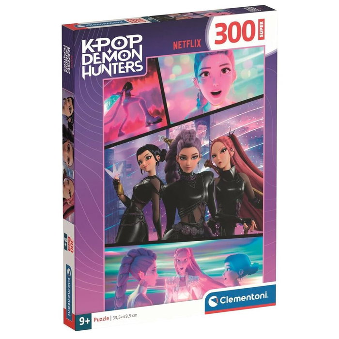 Clementoni Puzzle K-Pop Demon Hunters 300 Pièces Clementoni Puzzle K-Pop Demon Hunters 300 Pièces