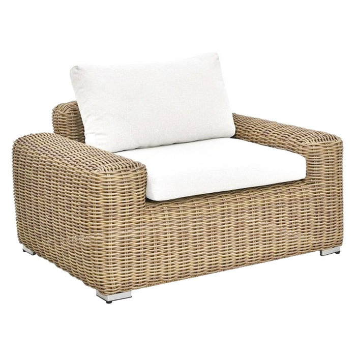 Chaise de jardin Home ESPRIT Beige Marron Clair 111 x 87 x 63 cm Chaise de jardin Home ESPRIT Beige Marron Clair 111 x 87 x 63 cm