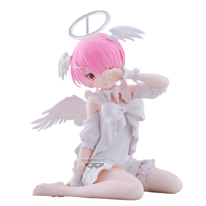 BANPRESTO Figura Ram Sweet Angel Relax Time Re:Zero Starting Life in Another World 13cm BANPRESTO Figura Ram Sweet Angel Relax Time Re:Zero Starting Life in Another World 13cm
