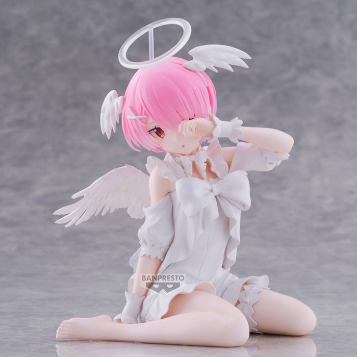 BANPRESTO Figura Ram Sweet Angel Relax Time Re:Zero Starting Life in Another World 13cm BANPRESTO Figura Ram Sweet Angel Relax Time Re:Zero Starting Life in Another World 13cm