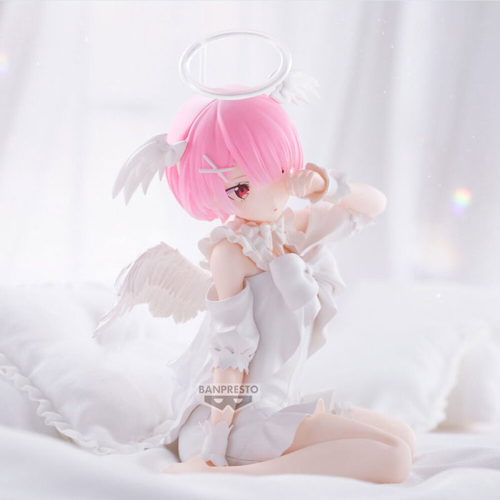 BANPRESTO Figura Ram Sweet Angel Relax Time Re:Zero Starting Life in Another World 13cm BANPRESTO Figura Ram Sweet Angel Relax Time Re:Zero Starting Life in Another World 13cm