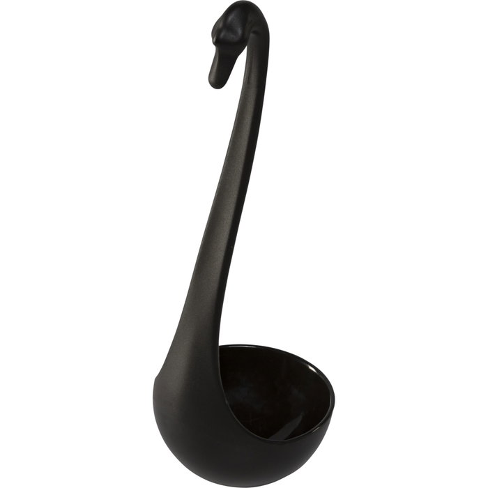 Ototo Swanky Black Louche à soupe noire Ototo Swanky Black Louche à soupe noire