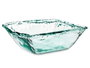 Giftdecor Centre de table en verre Inca 23 cm Cristal recyclé Transparent (Set de 4)
