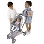 Decuevas Cityx 3-en-1 - Poussette pliante pour poupées jusqu'à 50 cm - Dimensions 38x65x73 cm - Coton, Plastique, Polyester