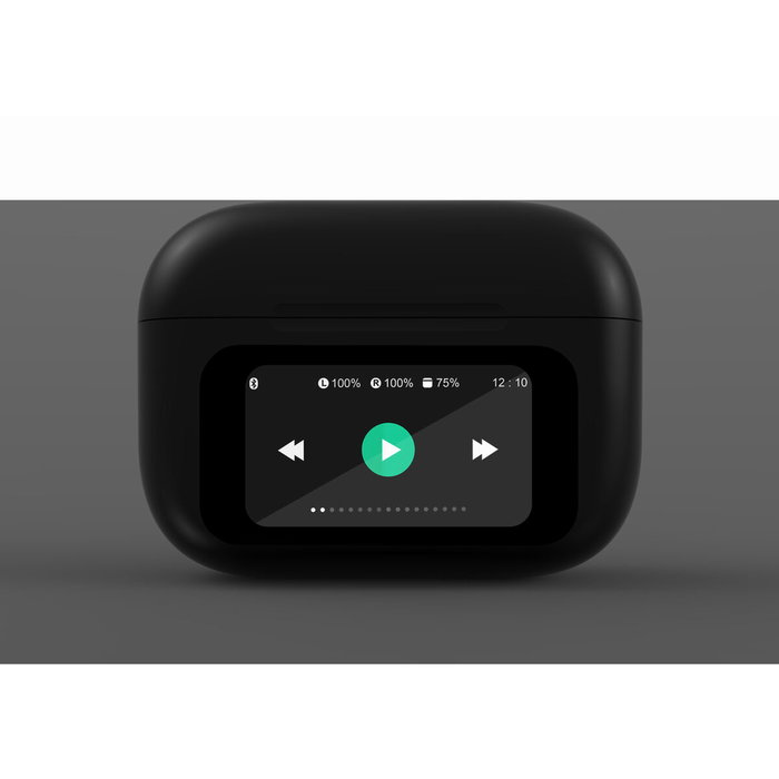 Casque GEMBIRD TWS-LCD-ANC-01-BK Noir Casque GEMBIRD TWS-LCD-ANC-01-BK Noir