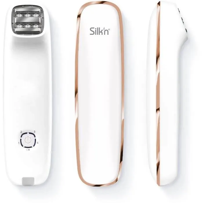 Silk'N Facetite Essentials - Appareil de raffermissement cutané sans fil pour le visage, Réduction des rides et des taches, Régénération du collagène, Autonomie 120 min