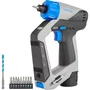 Dremel Blueprint DD12V-S1 - Perceuse-visseuse sans fil 3 en 1 12V avec détecteur de matériaux et niveau laser - Kit avec 9 accessoires, batterie 2Ah et chargeur