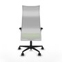 Piqueras y Crespo Chaise de Bureau Albacete XL Pistache et Blanc