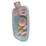 Tachan - Baignoire Bleue pour Poupées avec 7 Accessoires : Biberon, Gel, Canard, Tétine, Pot - Jeu d'Imitation - Référence T00989