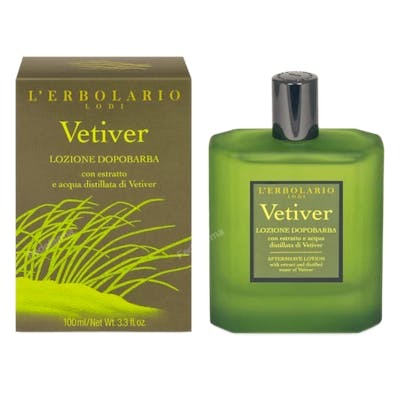 L'Erbolario Lotion Après-Rasage au Vétiver 100 ml - Récupération de la Peau, Aroma Boisée, Ingrédients Végétaux L'Erbolario Lotion Après-Rasage au Vétiver 100 ml - Récupération de la Peau, Aroma Boisée, Ingrédients Végétaux