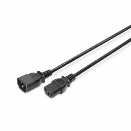 DIGITUS Câble d'alimentation H05VV-F IEC C13 femelle vers IEC C14 mâle 1,8m noir