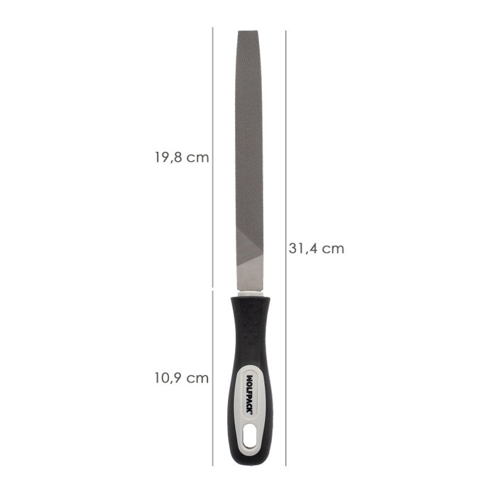 WOLFPACK LINEA PROFESIONAL Lime Maurer à manche plat mi-douce 8 pouces