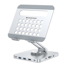 Conceptronic DONN26G Station d'accueil 8 en 1 Gris