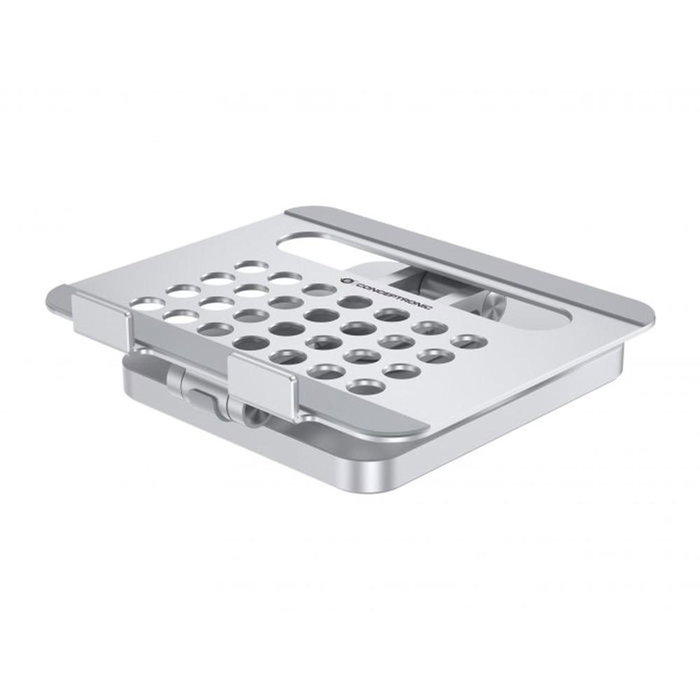 Conceptronic DONN26G Station d'accueil USB-C 8-en-1 Gris avec HDMI 4K, USB-A, USB-C PD 100W, lecteur SD