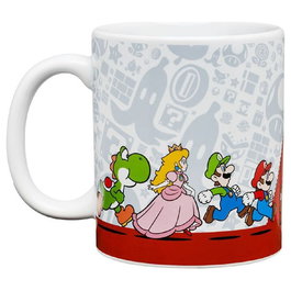 PALADONE Tasse Super Mario en céramique, 300 ml, tasse à café ou à thé, tasse de collection