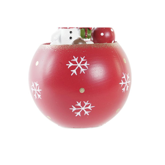 Décorations de Noël DKD Home Decor MDF (8 x 8 x 11 cm) (3) (3 Unités)