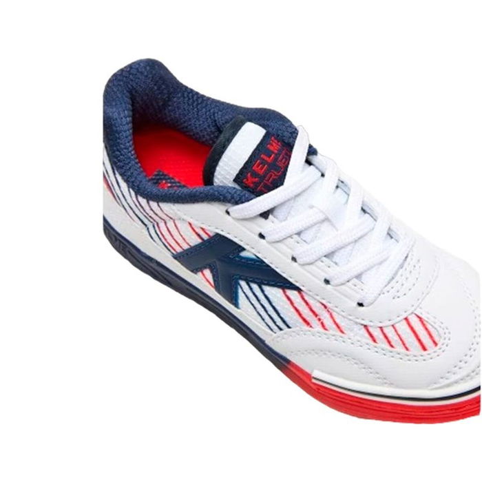Chaussures de Futsal pour Adultes Kelme Blanc