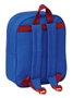 Safta Mochila Guardería 3D, Sac à Dos 3D avec Poche Filet Motif FC Barcelone, Dimensions 22 x 27 x 10 cm