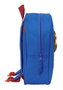 Safta Mochila Guardería 3D, Sac à Dos 3D avec Poche Filet Motif FC Barcelone, Dimensions 22 x 27 x 10 cm