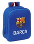 Safta Mochila Guardería 3D, Sac à Dos 3D avec Poche Filet Motif FC Barcelone, Dimensions 22 x 27 x 10 cm