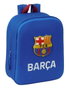 Safta Mochila Guardería 3D, Sac à Dos 3D avec Poche Filet Motif FC Barcelone, Dimensions 22 x 27 x 10 cm