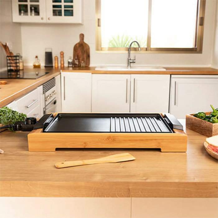 Cecotec Tasty&Grill Bamboo 2000 W Cecotec Tasty&Grill Bamboo 2000 W