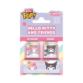 Funko Pack de 2 Bitty POP! Hello Kitty My Melody & Kuromi