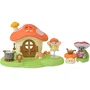 Sylvanian Families Maison Champignon avec Fée et Bébé Koala