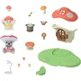 Sylvanian Families Maison Champignon avec Fée et Bébé Koala