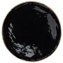 Home Deco Factory Sous-plat de présentation 35 cm noir en bois de manguier
